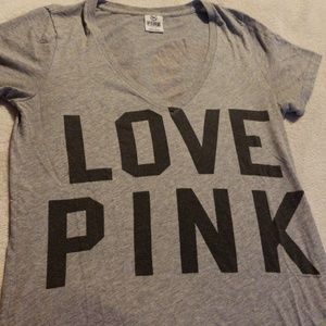 vs Pink shirt